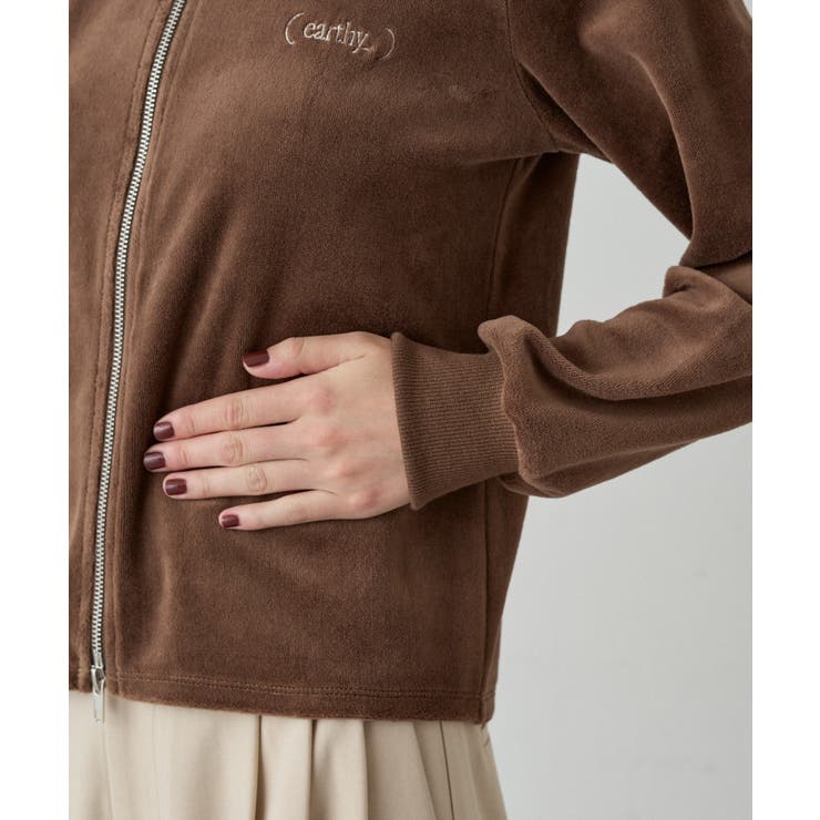 【earthy_】コットンベロアW zip C/D | PAL GROUP OUTLET | 詳細画像44 