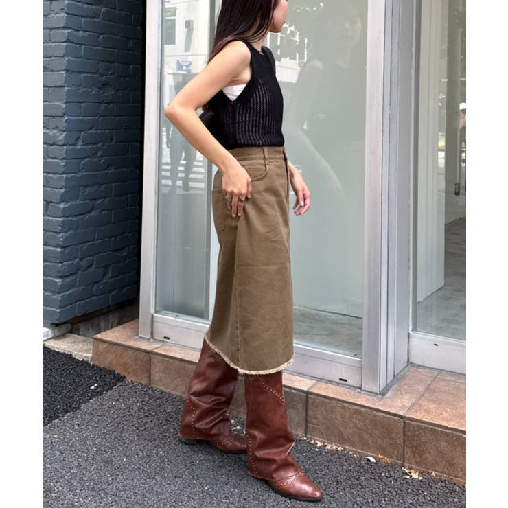 【CIAOPANIC TYPY】【willow】ミニミモレスカート | PAL GROUP OUTLET | 詳細画像7 