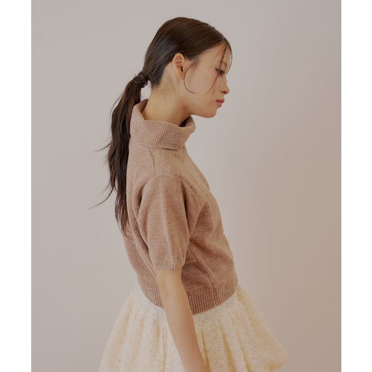 【Chico】ラメベロアタートル半袖KT | PAL GROUP OUTLET | 詳細画像21 