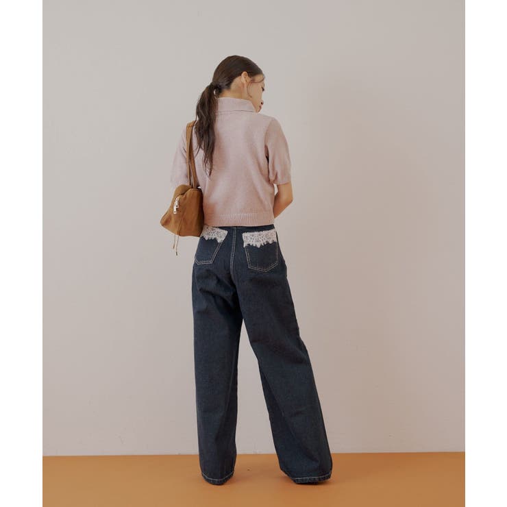 【Chico】ラメベロアタートル半袖KT | PAL GROUP OUTLET | 詳細画像27 