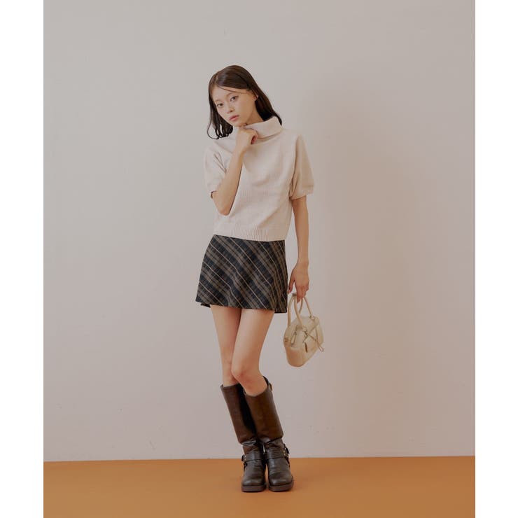 【Chico】ラメベロアタートル半袖KT | PAL GROUP OUTLET | 詳細画像5 