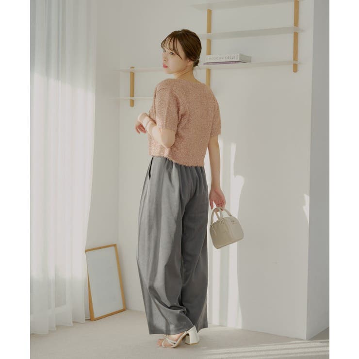 【Chico】ラメシャギーニットCD+ベアキャミSET | PAL GROUP OUTLET | 詳細画像24 