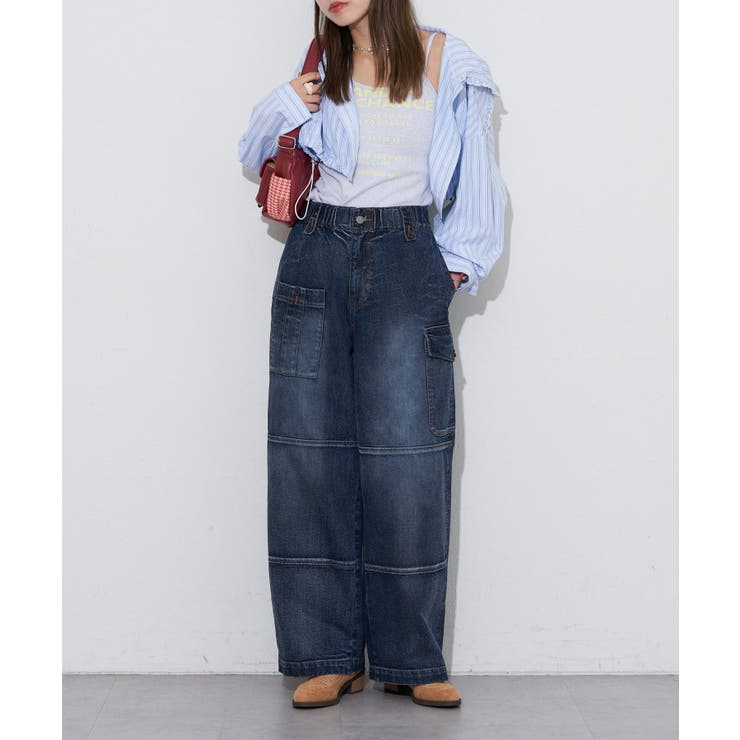 【Ciaopanic】【Anti Warp】コンバットデニムパンツ | PAL GROUP OUTLET | 詳細画像12 