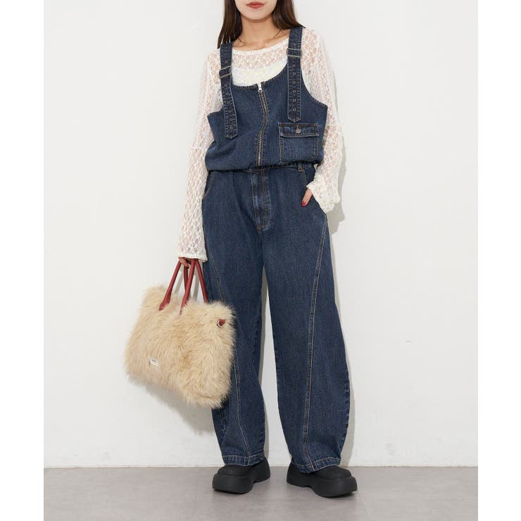 【Ciaopanic】【Anti Warp】セパレートオーバーオール | PAL GROUP OUTLET | 詳細画像19 