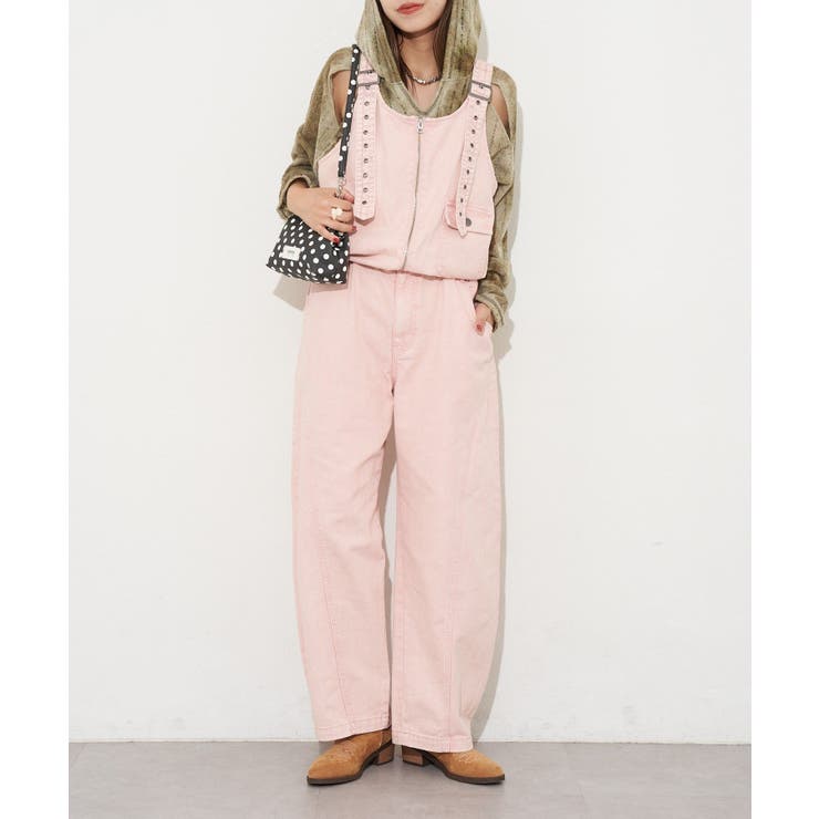 PINK | 【Ciaopanic】【Anti Warp】セパレートオーバーオール | PAL GROUP OUTLET