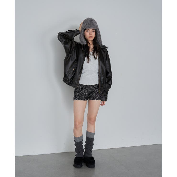 【RAY CASSIN】ニットショートPT | PAL GROUP OUTLET | 詳細画像19