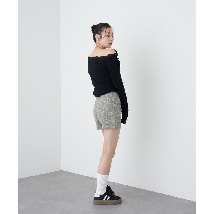 【RAY CASSIN】ニットショートPT | PAL GROUP OUTLET | 詳細画像5