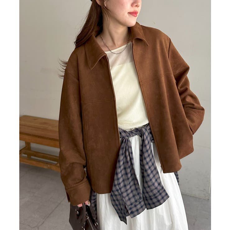 【新品タグ付】  スエードジャケット Discoat】フェイクスエードジャケット[品番：PALW0006571]｜PAL GROUP