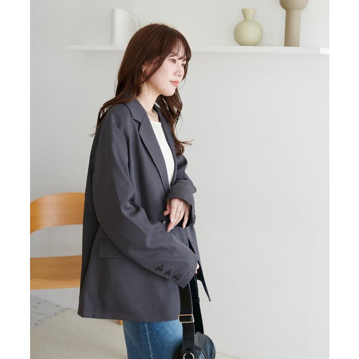 Discoat】Wブレストテーラードジャケット[品番：PALW0006570