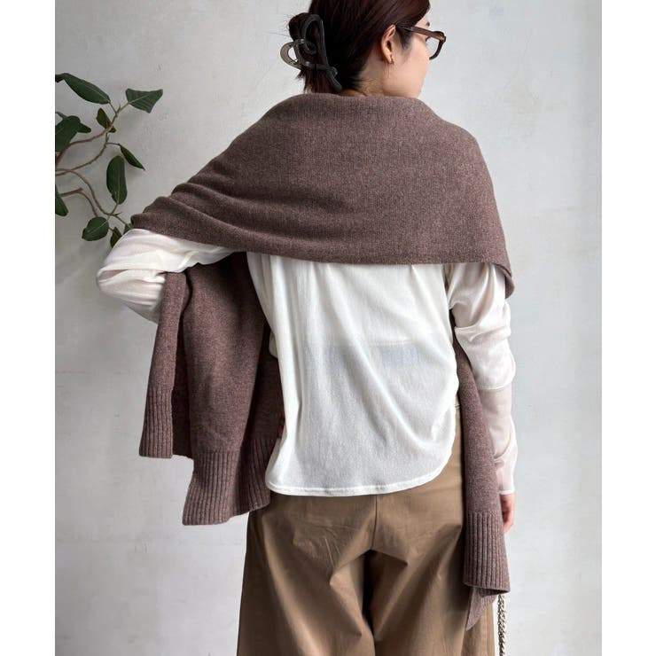 【DouDou】マルチWAYニットストール | PAL GROUP OUTLET | 詳細画像28 