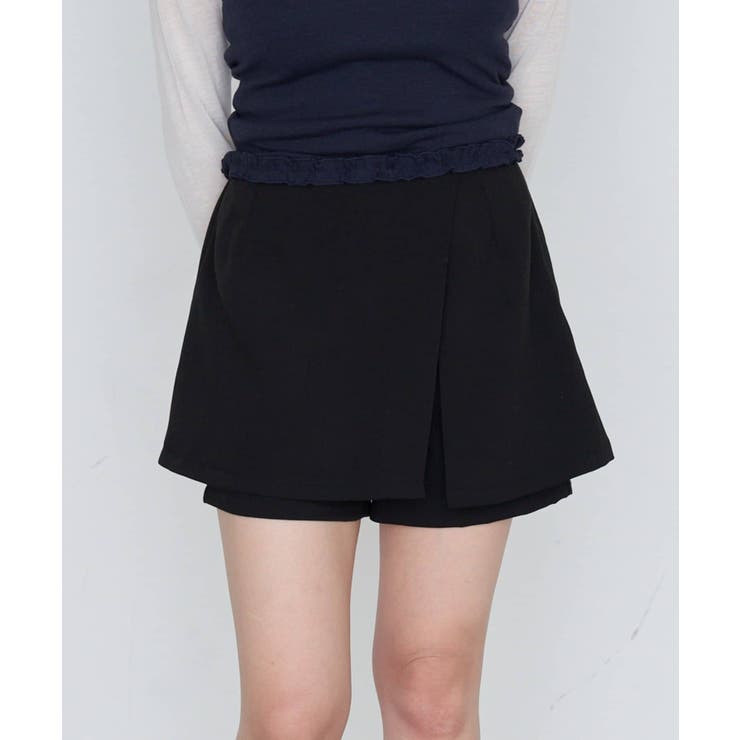 BLK | 【RAY CASSIN】スリットレイヤードスカパン | PAL GROUP OUTLET