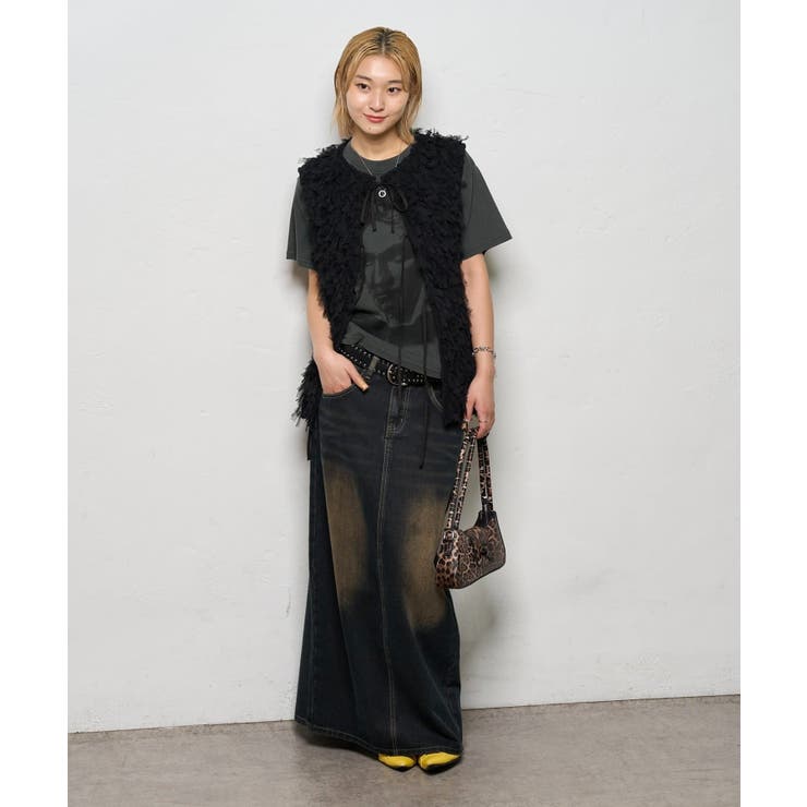 【WHO'S WHO gallery】チュールフリンジベスト | PAL GROUP OUTLET | 詳細画像26 