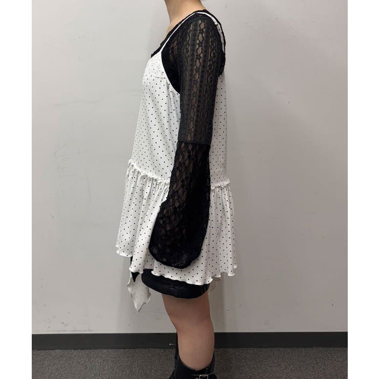 【Ciaopanic】チョーカーSETドットアシメチュニックキャミワンピ | PAL GROUP OUTLET | 詳細画像18 