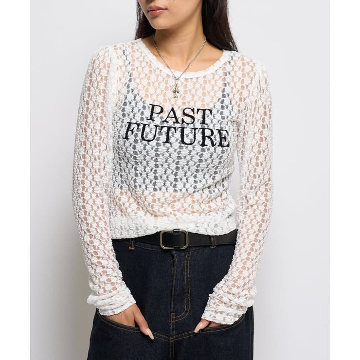 WHT | 【WHO'S WHO gallery】レースロゴロンTEE | PAL GROUP OUTLET