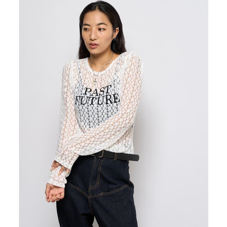 【WHO'S WHO gallery】レースロゴロンTEE | PAL GROUP OUTLET | 詳細画像1 