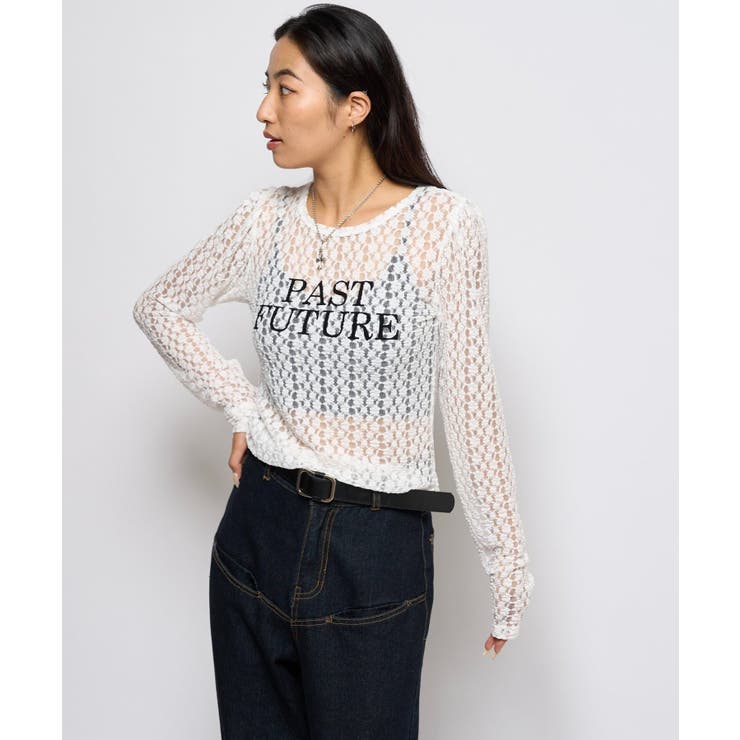 【WHO'S WHO gallery】レースロゴロンTEE | PAL GROUP OUTLET | 詳細画像2 