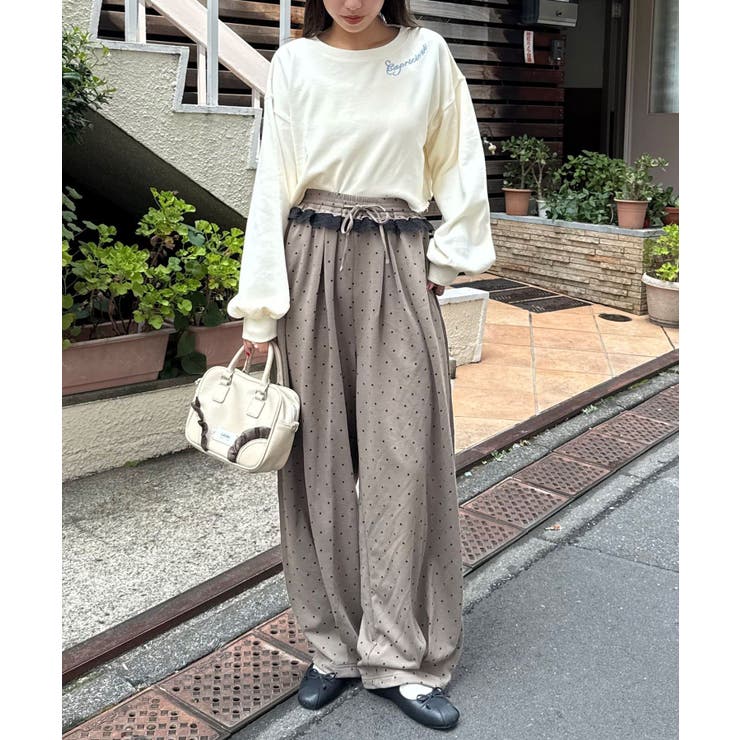 【Ciaopanic】ネック刺?ピグメントショートスウェット | PAL GROUP OUTLET | 詳細画像17 