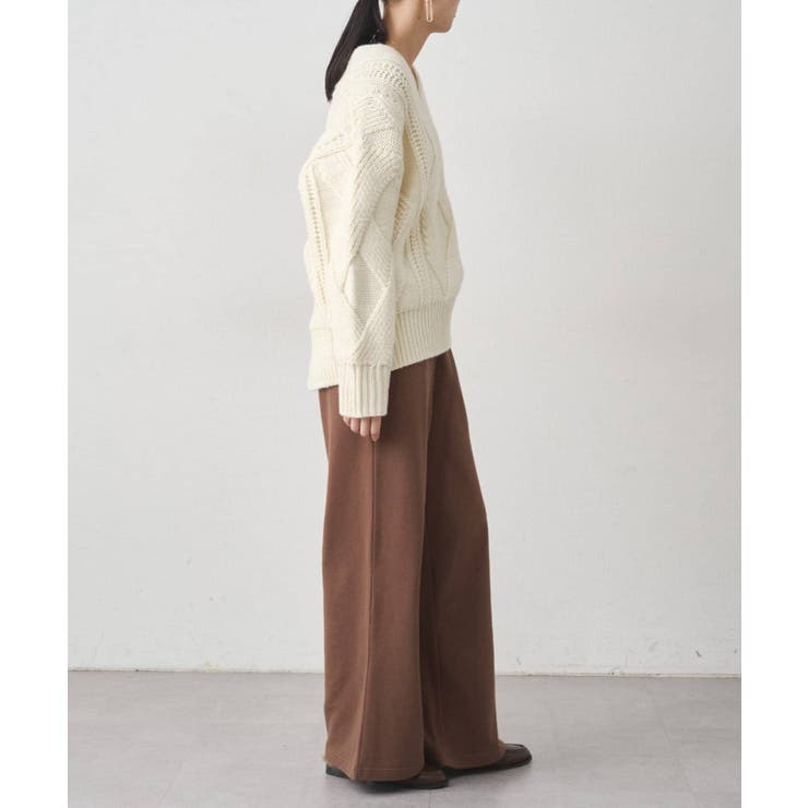 【earthy_】スウェットイージーワイドPT | PAL GROUP OUTLET | 詳細画像5 