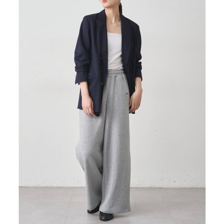 【earthy_】スウェットイージーワイドPT | PAL GROUP OUTLET | 詳細画像14 