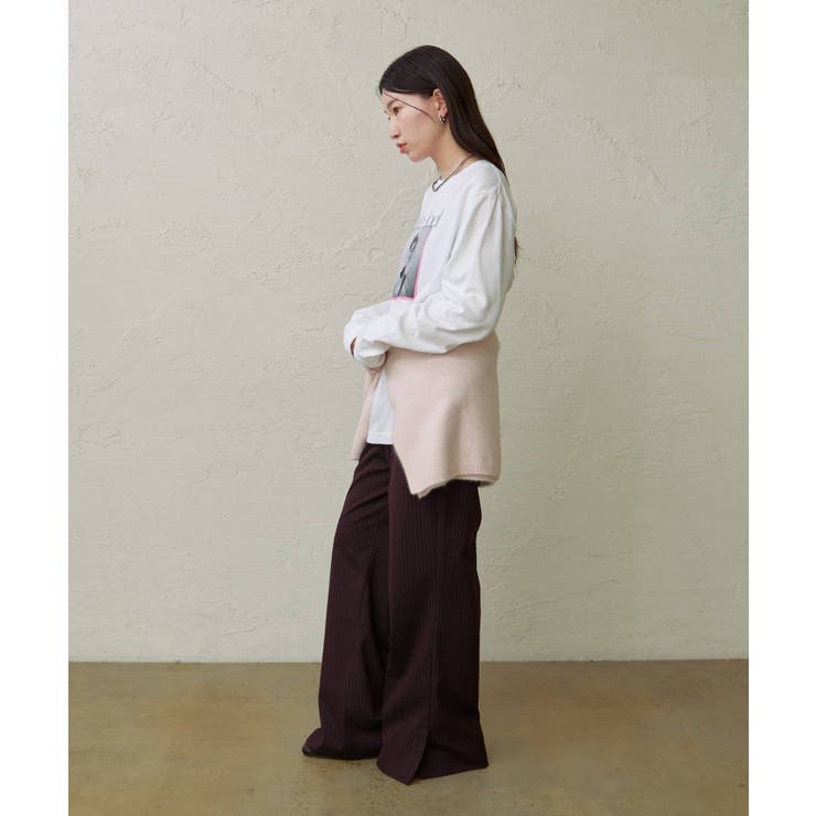 【Omekashi】サイドベンツフレアパンツ | PAL GROUP OUTLET | 詳細画像28 