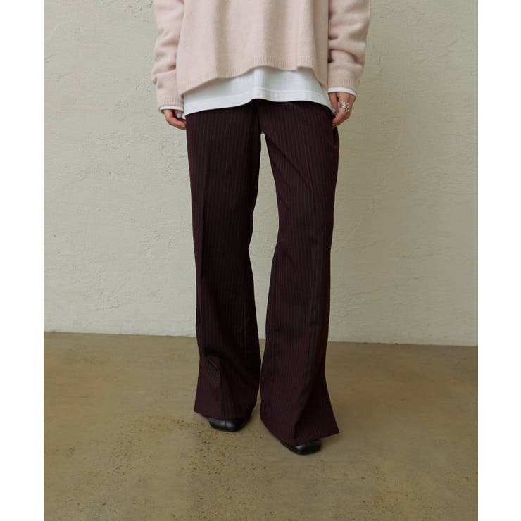 【Omekashi】サイドベンツフレアパンツ | PAL GROUP OUTLET | 詳細画像19 