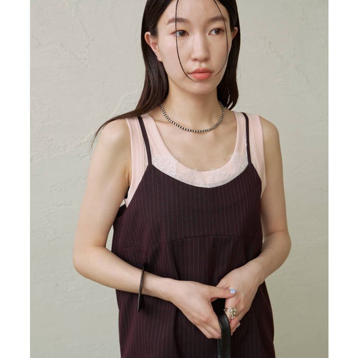 【Omekashi】レース付きキャミソール | PAL GROUP OUTLET | 詳細画像24 