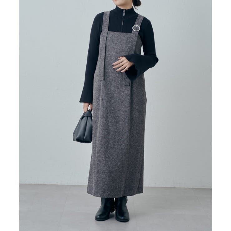 【Lui's】オーバーストラップタックジャンスカ | PAL GROUP OUTLET | 詳細画像9 