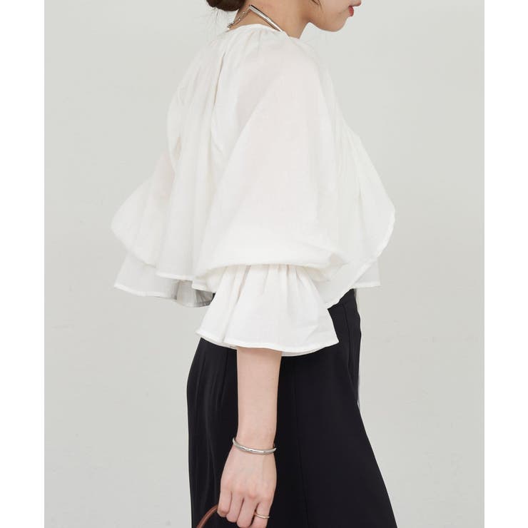 【SHENERY】フリルボレロブラウス | PAL GROUP OUTLET | 詳細画像19 