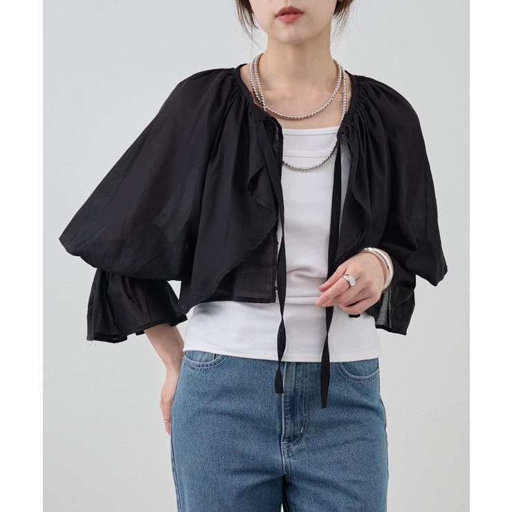 【SHENERY】フリルボレロブラウス | PAL GROUP OUTLET | 詳細画像33 