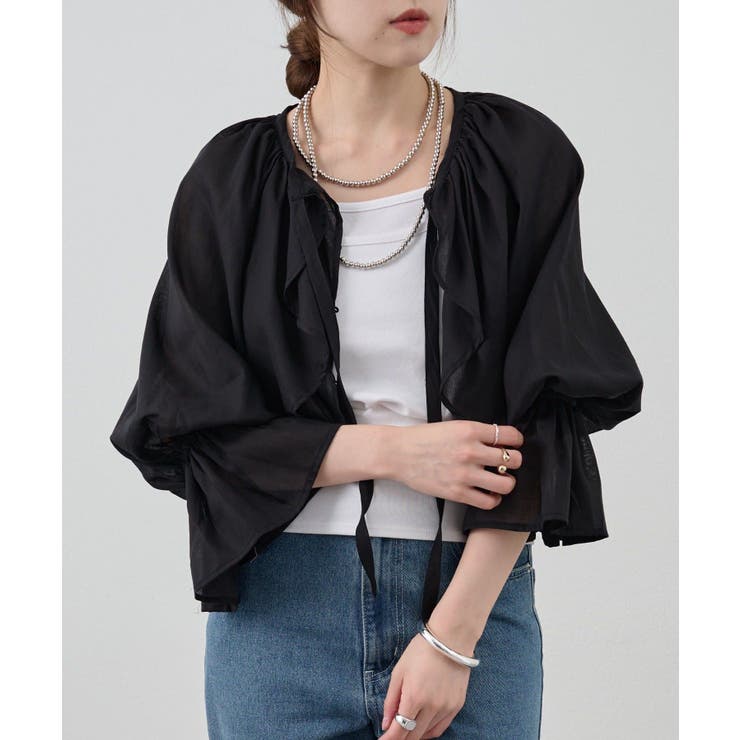 【SHENERY】フリルボレロブラウス | PAL GROUP OUTLET | 詳細画像34 