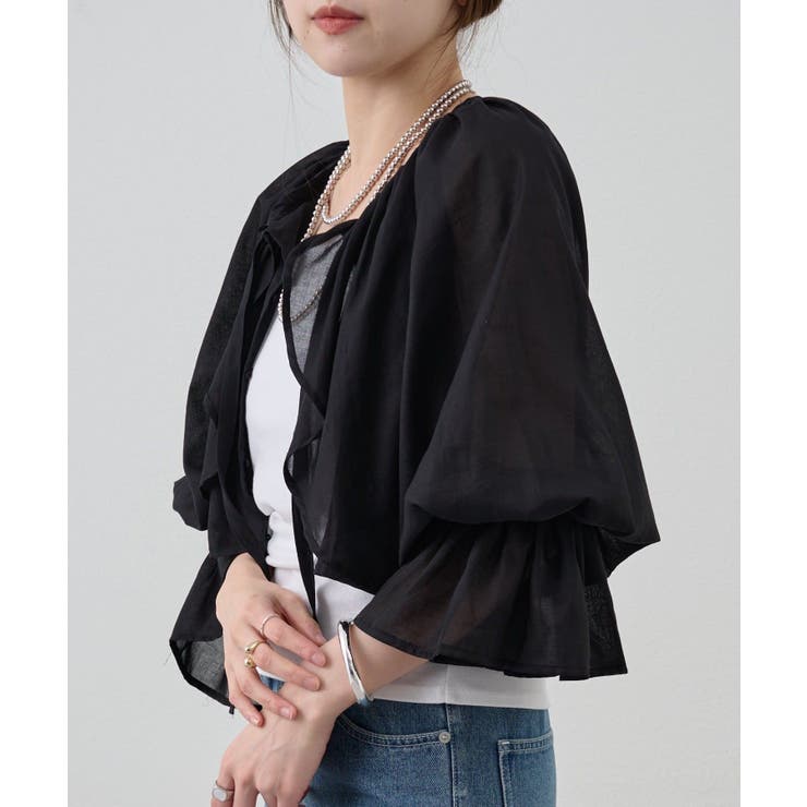 【SHENERY】フリルボレロブラウス | PAL GROUP OUTLET | 詳細画像36 