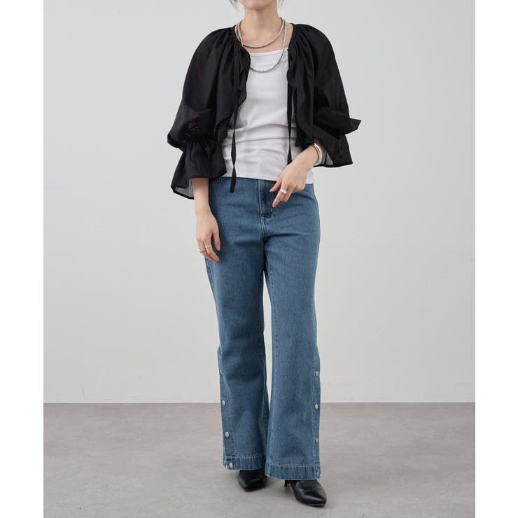 【SHENERY】フリルボレロブラウス | PAL GROUP OUTLET | 詳細画像21 