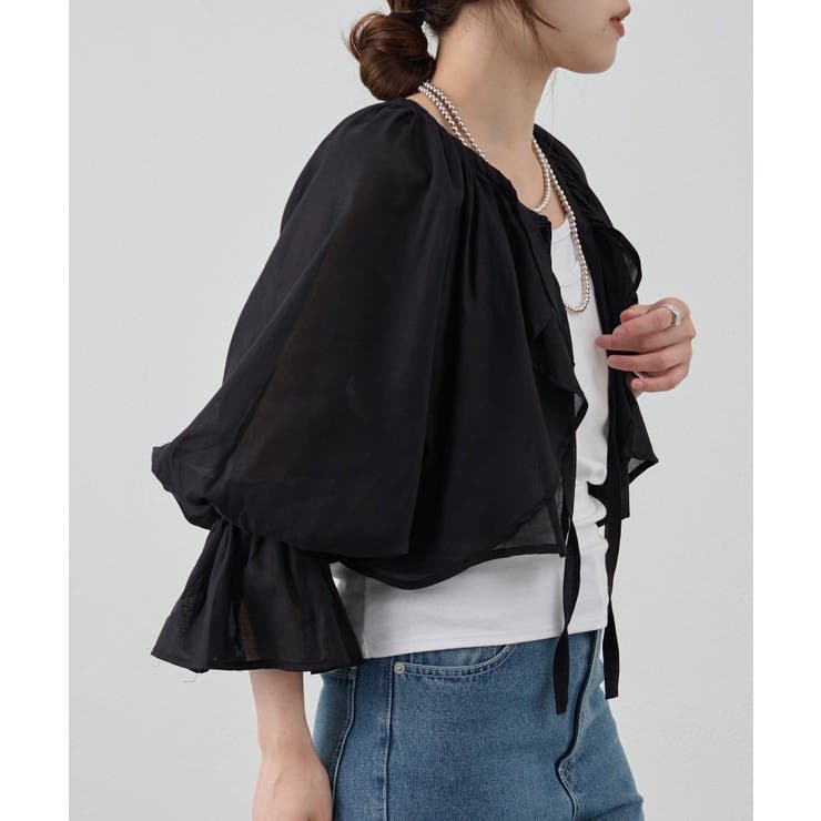 【SHENERY】フリルボレロブラウス | PAL GROUP OUTLET | 詳細画像39 