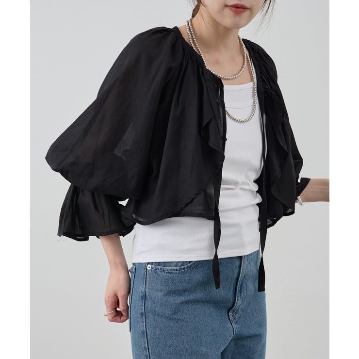 【SHENERY】フリルボレロブラウス | PAL GROUP OUTLET | 詳細画像40 