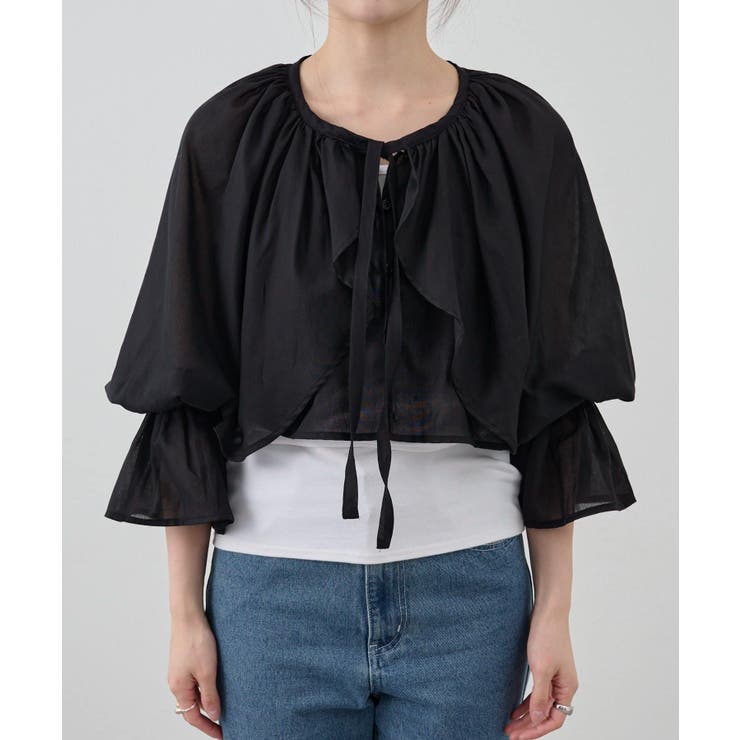 【SHENERY】フリルボレロブラウス | PAL GROUP OUTLET | 詳細画像41 