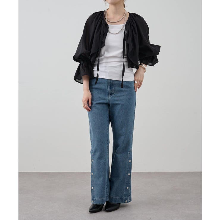 【SHENERY】フリルボレロブラウス | PAL GROUP OUTLET | 詳細画像23 