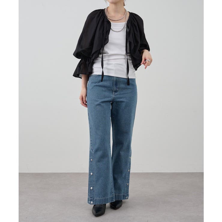 【SHENERY】フリルボレロブラウス | PAL GROUP OUTLET | 詳細画像24 