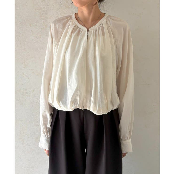 【CAPRICIEUX LE'MAGE】ノーカラーラウンドブルゾン | PAL GROUP OUTLET | 詳細画像11 