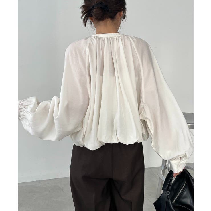 【CAPRICIEUX LE'MAGE】ノーカラーラウンドブルゾン | PAL GROUP OUTLET | 詳細画像26 