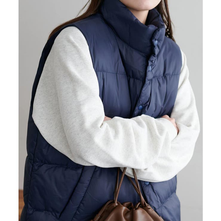 【Discoat】リップナイロン中綿ベスト | PAL GROUP OUTLET | 詳細画像4 