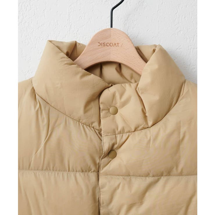 【Discoat】リップナイロン中綿ベスト | PAL GROUP OUTLET | 詳細画像21 