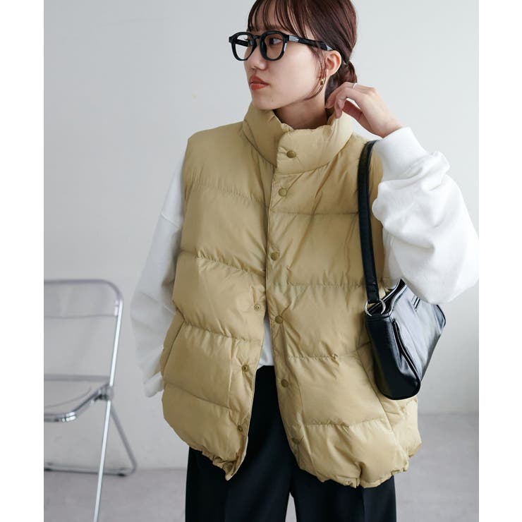 【Discoat】リップナイロン中綿ベスト | PAL GROUP OUTLET | 詳細画像27 