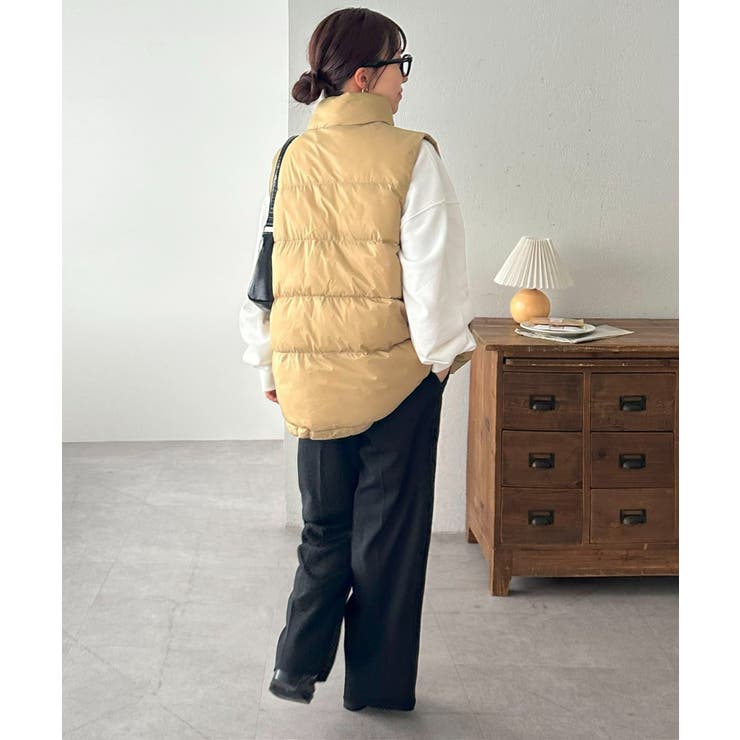 【Discoat】リップナイロン中綿ベスト | PAL GROUP OUTLET | 詳細画像34 