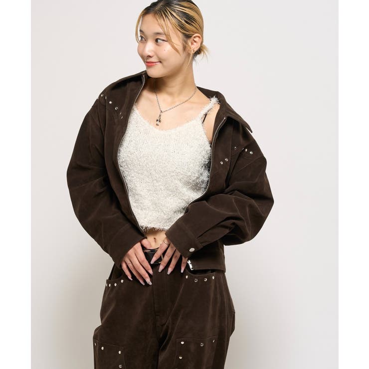 【WHO'S WHO gallery】シャギーニットキャミ | PAL GROUP OUTLET | 詳細画像10 