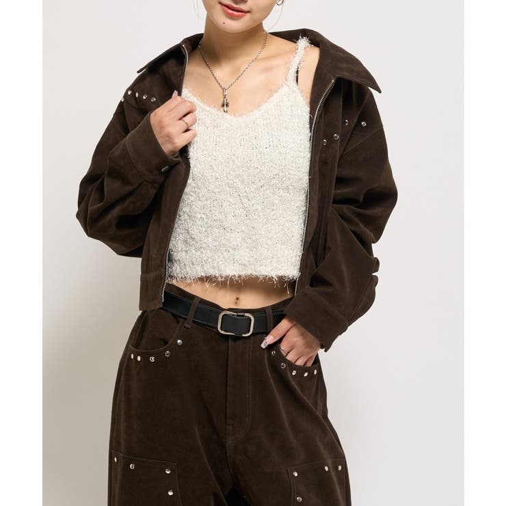 【WHO'S WHO gallery】シャギーニットキャミ | PAL GROUP OUTLET | 詳細画像13 