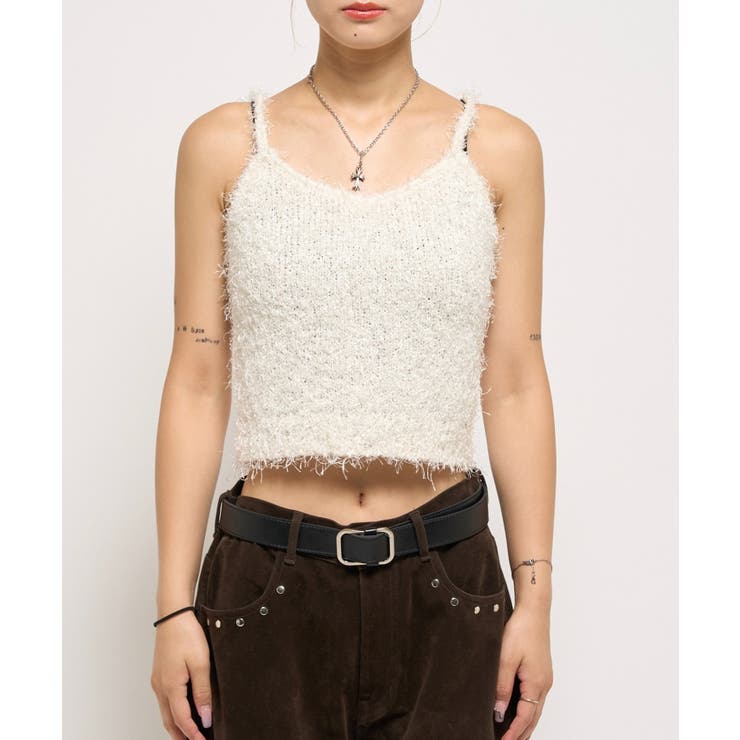 【WHO'S WHO gallery】シャギーニットキャミ | PAL GROUP OUTLET | 詳細画像15 