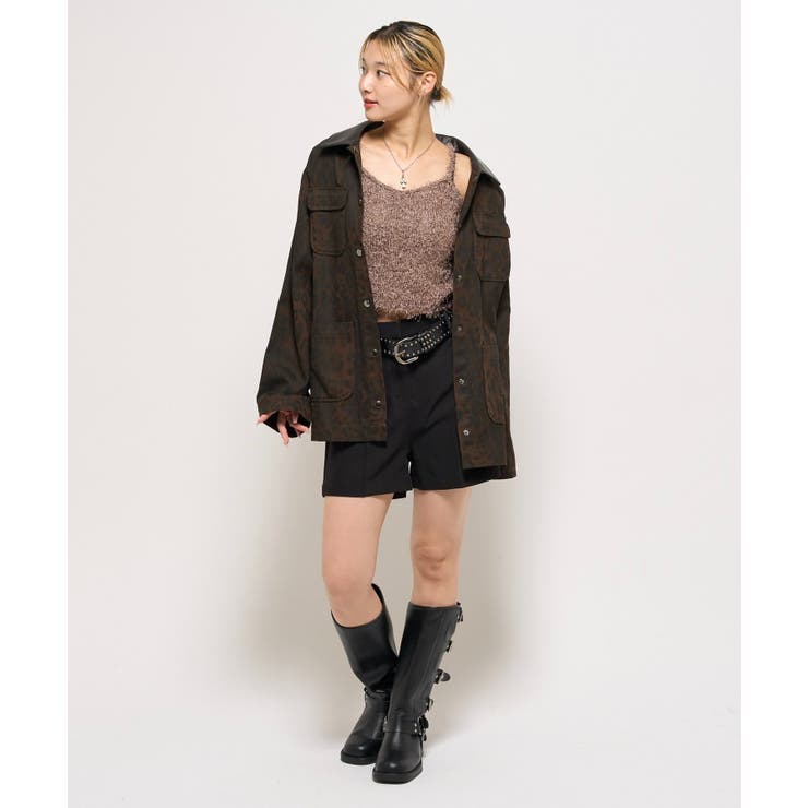 【WHO'S WHO gallery】シャギーニットキャミ | PAL GROUP OUTLET | 詳細画像4 