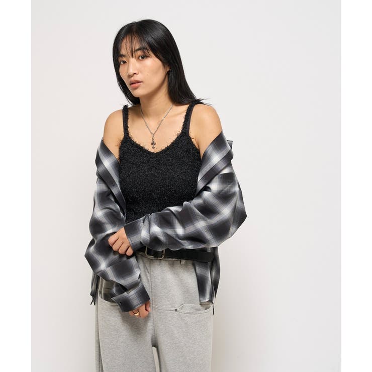 【WHO'S WHO gallery】シャギーニットキャミ | PAL GROUP OUTLET | 詳細画像5 