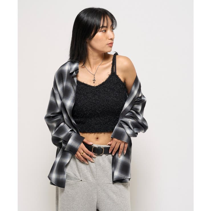 【WHO'S WHO gallery】シャギーニットキャミ | PAL GROUP OUTLET | 詳細画像6 