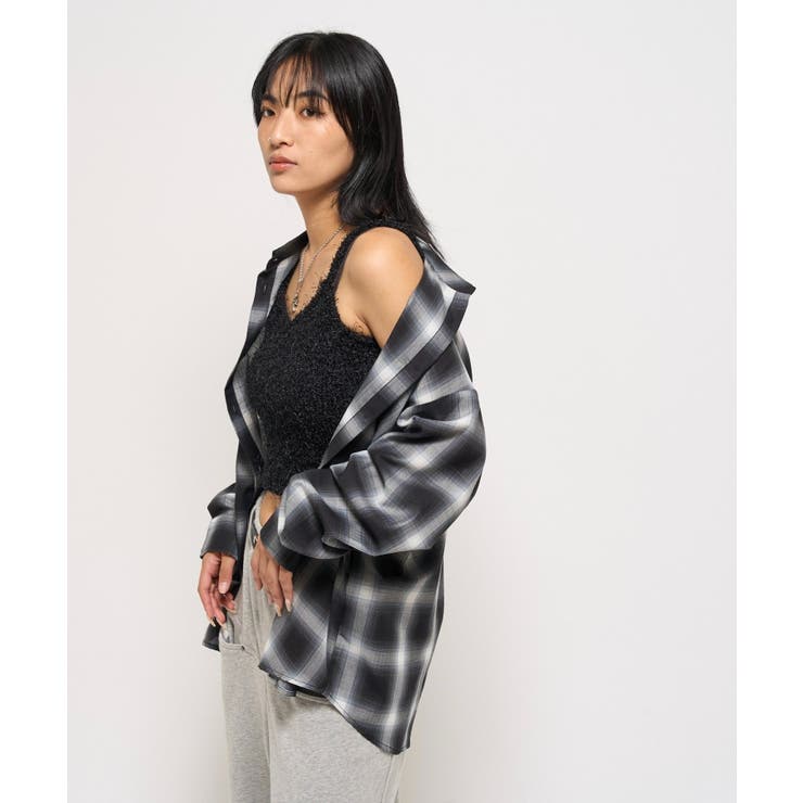 【WHO'S WHO gallery】シャギーニットキャミ | PAL GROUP OUTLET | 詳細画像8 